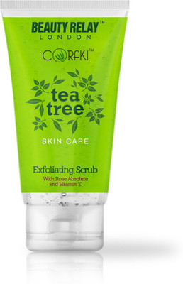 Beauty Relay London Coraki Tea Tree Exfoliating  Scrub(180 g)