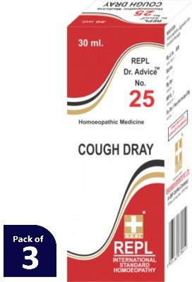 REPL Dr Advice No.25 Cough Dray Dilution(3 x 30 ml)