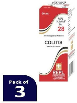 REPL Dr Advice No.28 COLITIS Dilution(3 x 30 ml)