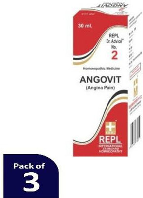 REPL Dr Advice No.2 ANGOVIT Dilution(3 x 30 ml)