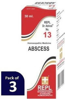REPL Dr Advice No.13 ABSCESS Dilution(3 x 30 ml)