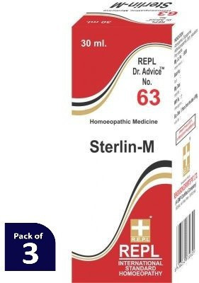 REPL Dr Advice No.63 STERLIN-M Dilution(3 x 30 ml)