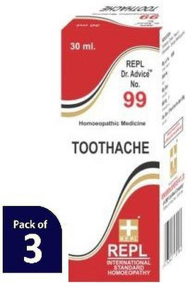 REPL Dr Advice No.99 TOOTHACHE Dilution(3 x 30 ml)