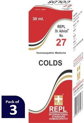REPL Dr Advice No.27 COLDS Dilution(3 x 30 ml)