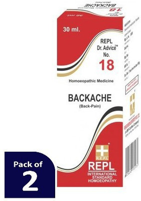 REPL Dr Advice No.18 BACKACHE Dilution(2 x 30 ml)