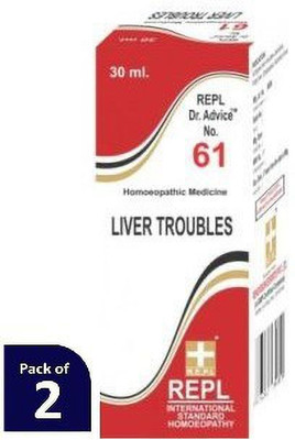 REPL Dr Advice No.61 LIVER TROUBLES Dilution(2 x 30 ml)