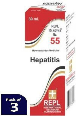 REPL Dr Advice No.55 HEPATITIS Dilution(3 x 30 ml)