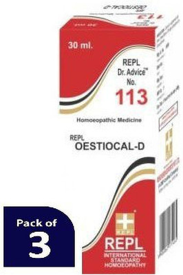 REPL Dr Advice No.113 OESTIOCAL-D Dilution(3 x 30 ml)