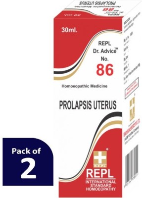 REPL Dr Advice No.86 Prolapsis Uterus Dilution(2 x 30 ml)