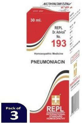 REPL Dr Advice No.193 PNEUMONIACIN Dilution(3 x 30 ml)