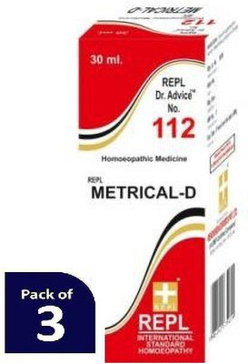 REPL Dr Advice No.112 METRICAL-D Dilution(3 x 30 ml)