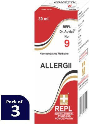 REPL Dr Advice No.9 Allergii Dilution(3 x 30 ml)