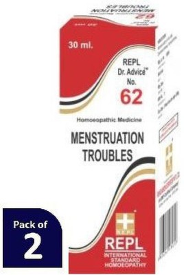 REPL Dr Advice No.62 MENSTRUATION TROUBLES Dilution(2 x 30 ml)