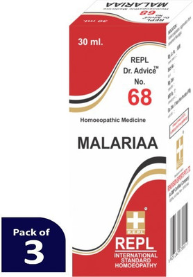 REPL Dr Advice No.68 MALARIAA Dilution(3 x 30 ml)