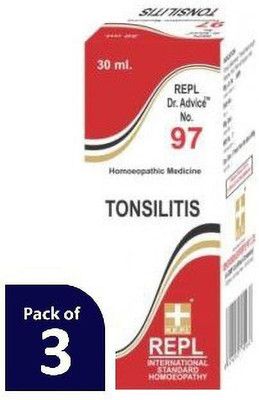 REPL Dr Advice No.97 TONSILITIS Dilution(3 x 30 ml)