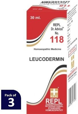 REPL Dr Advice No.118 LEUCODERMIN Dilution(3 x 30 ml)