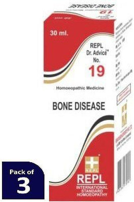REPL Dr Advice No.19 BONE DISEASE Dilution(3 x 30 ml)
