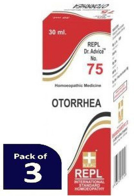 REPL Dr Advice No.75 OTORRHEA Dilution(3 x 30 ml)