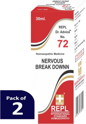 REPL Dr Advice No.72 NERVOUS BREAK DOWNN Dilution(2 x 30 ml)