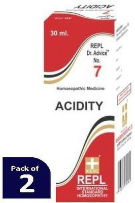 REPL Dr Advice No.7 ACIDITY Dilution(2 x 30 ml)