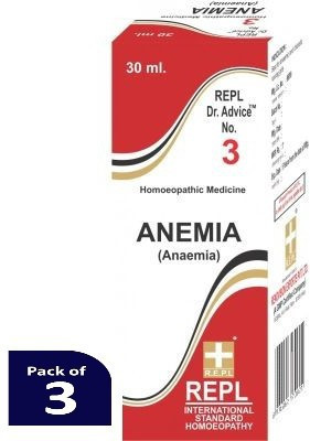 REPL Dr Advice No.3 ANEMIA Dilution(3 x 30 ml)