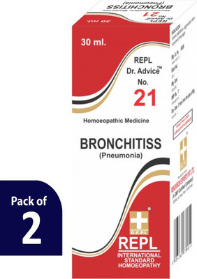 REPL Dr Advice No.21 BRONCHITISS Dilution(2 x 30 ml)