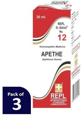 REPL Dr Advice No.12 APETHE Dilution(3 x 30 ml)