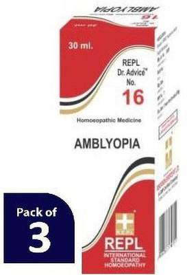 REPL Dr Advice No.16 AMBLYOPIA Dilution(3 x 30 ml)