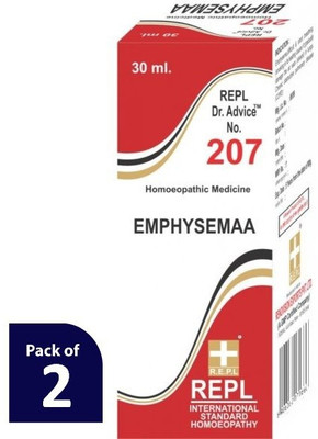 REPL Dr Advice No.207 EMPHYSEMAA Dilution(2 x 30 ml)