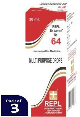 REPL Dr Advice No.64 MULTI PURPOSE DROPS Dilution(3 x 30 ml)