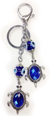 Augen Tortoise Turtle Design Blue Evil Eye Key Chain