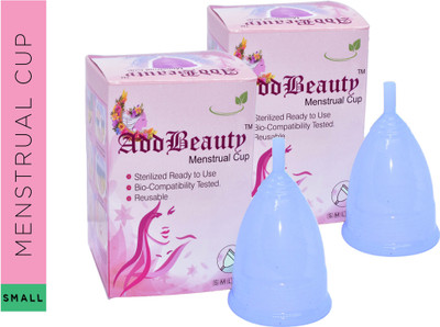 AddBeauty Small Reusable Menstrual Cup(Pack of 2)