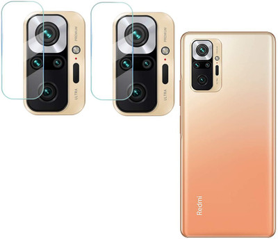 EZGER Back Camera Lens Glass Protector for Mi Redmi Note 10 Pro/Note 10 Pro Max(Pack of: 2)