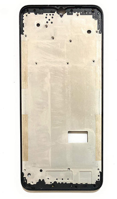 Unique4Ever Oppo A9 (2020) Front Housing LCD Frame Bezel Plate Front Panel(Black)