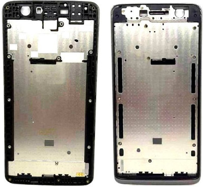INSERVICE Vivo Y21 Front Housing LCD Frame Bezel Plate Front Panel(Black)