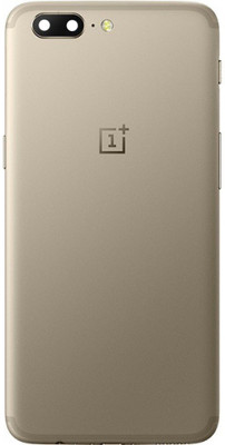 Unique4Ever OnePlus 5 Housing Body With Side Volume & Power Keys Back Panel(Gold)