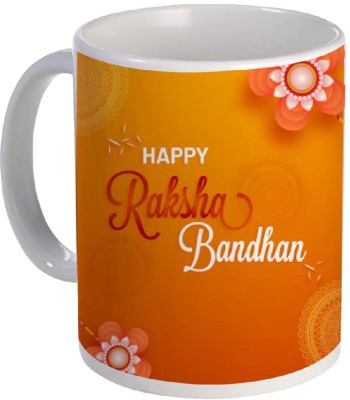 Printozz Exotic for Raksha Bandan Ceramic Coffee Mug(350 ml)