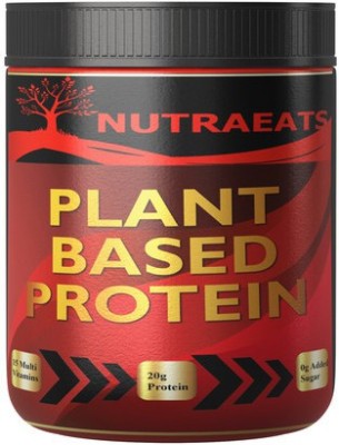 NutraEats Plant Protein for Men & Women Plant-Based Protein Premium(PL220) Plant-Based Protein(600 g, Chocolate)