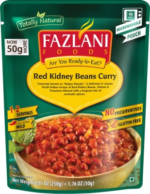 FAZLANI FOODS Rajma Masala (Red Kidney Beans) Curry, (Pack of 1, 250gm) 250 g