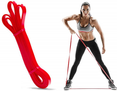 PIRENE Powerlifting Exercise Resistance Bands for Pull-up Assist, Chin Ups, Stretch Resistance Tube(Red)