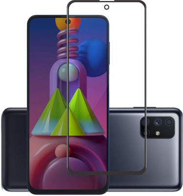 HSONEX Edge To Edge Tempered Glass for Samsung Galaxy F62(Pack of 1)