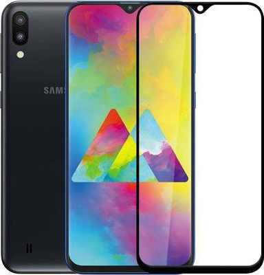 kentop Edge To Edge Tempered Glass for SAMSUNG GALAXY M10s(Pack of 1)