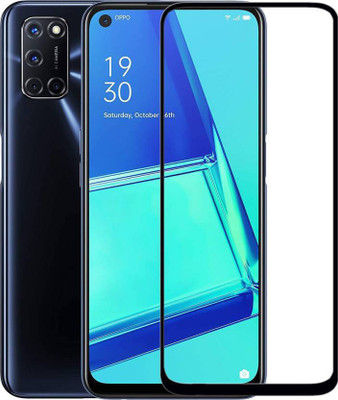 SBSPROTECTION Edge To Edge Tempered Glass for OPPO A52(Pack of 1)