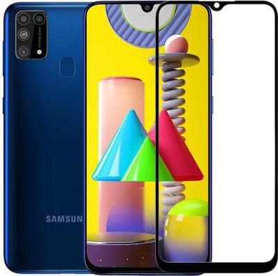 kentop Edge To Edge Tempered Glass for SAMSUNG GALAXY M31(Pack of 1)