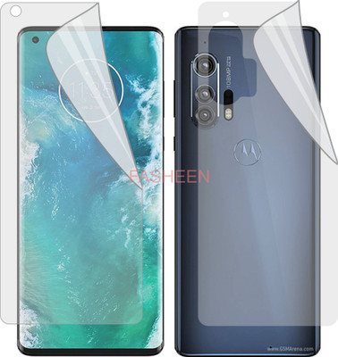 TELTREK Front and Back Screen Guard for MOTO EDGE PLUS (Edge To Edge Full Coverage TPU)(Pack of 2)