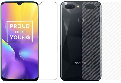 KITE DIGITAL Front and Back Screen Guard for Realme U1(Pack of 2)