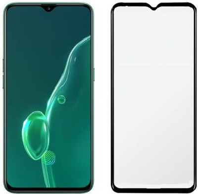 MaxR Edge To Edge Tempered Glass for Realme XT Realme X2(Pack of 1)