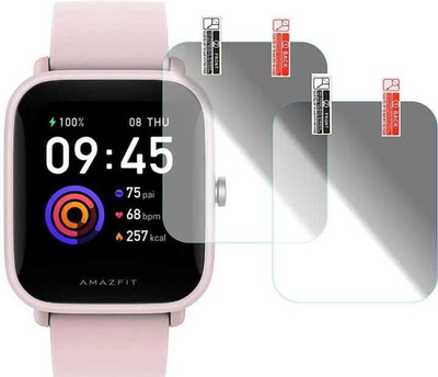 DOWRVIN Tempered Glass Guard for Amazfit Bip u Smartwatch(Pack of 2)