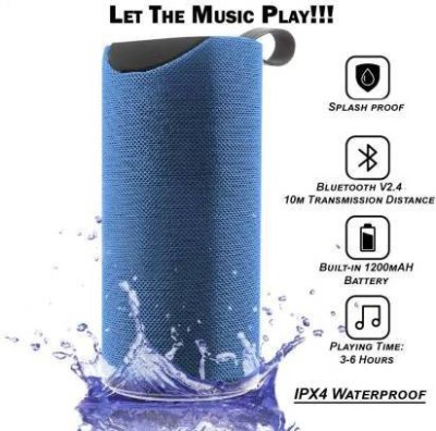 Borneo tg113 SPEAKER 10 Bluetooth Speaker 15 W Bluetooth Speaker SKA2 10 W Bluetooth Speaker(Skyblue, Stereo Channel)