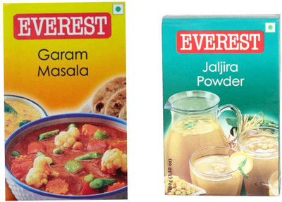 EVEREST COMBO PACK OF GARAM MASALA + JALJIRA MASALA 200 GM PACK OF 2(2 x 100 g)